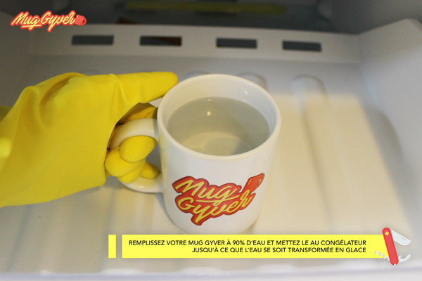 Utiliser un mug en témoin de décongélation