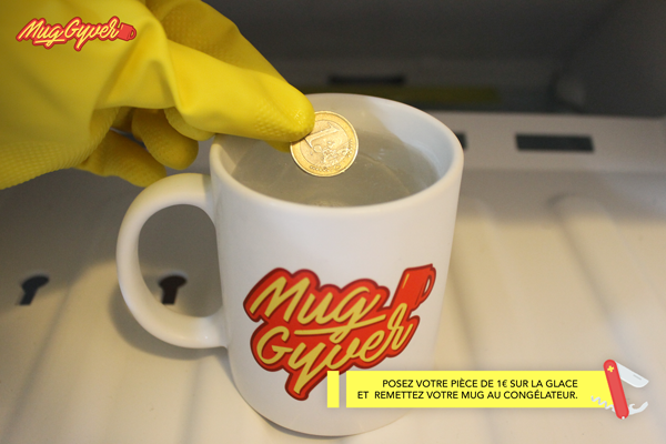 Utiliser un mug en témoin de décongélation