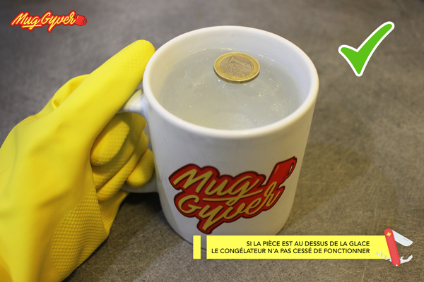 Utiliser un mug en témoin de décongélation