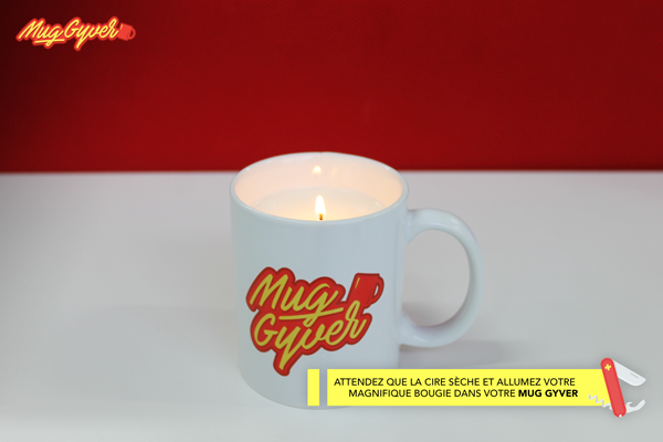 Faire une bougie dans un mug
